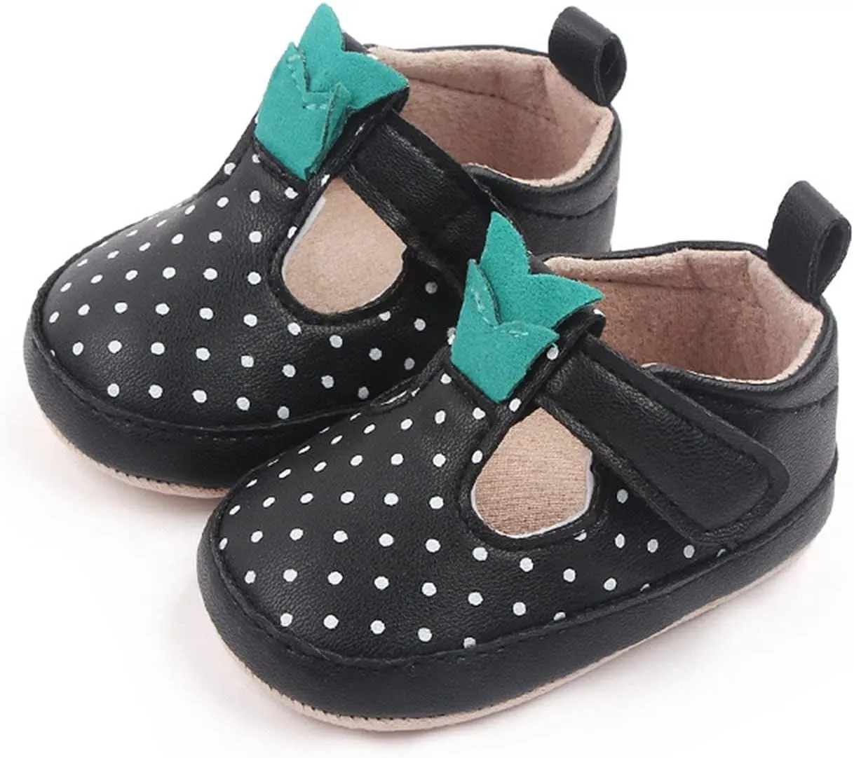 Infant Toddler Shoes Soft Sole Toddler Shoes Polka Dots Non Slip Breathable Princess Shoes Toddler Sandals Size 9