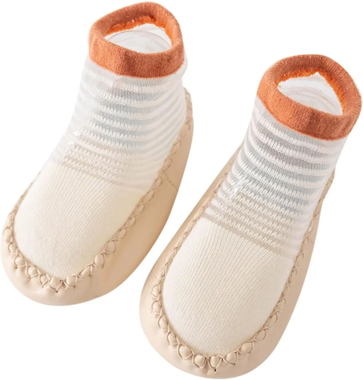 Infant Toddler Shoes Soft Sole Toddler Shoes Striped Hollow Breathable Non Slip Socks Socks Toddle Sandals