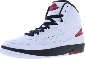 Jordan Big Kid's 2 Retro Chicago White/Varsity Red-Black (DX2591 106)