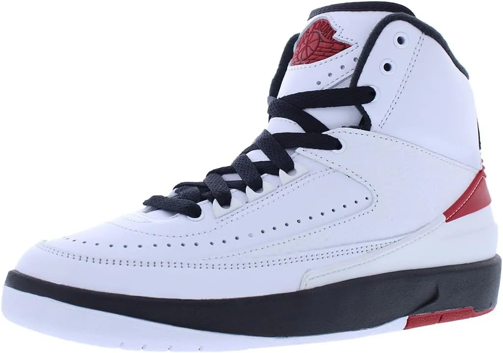Jordan Big Kid's 2 Retro Chicago White/Varsity Red-Black (DX2591 106)