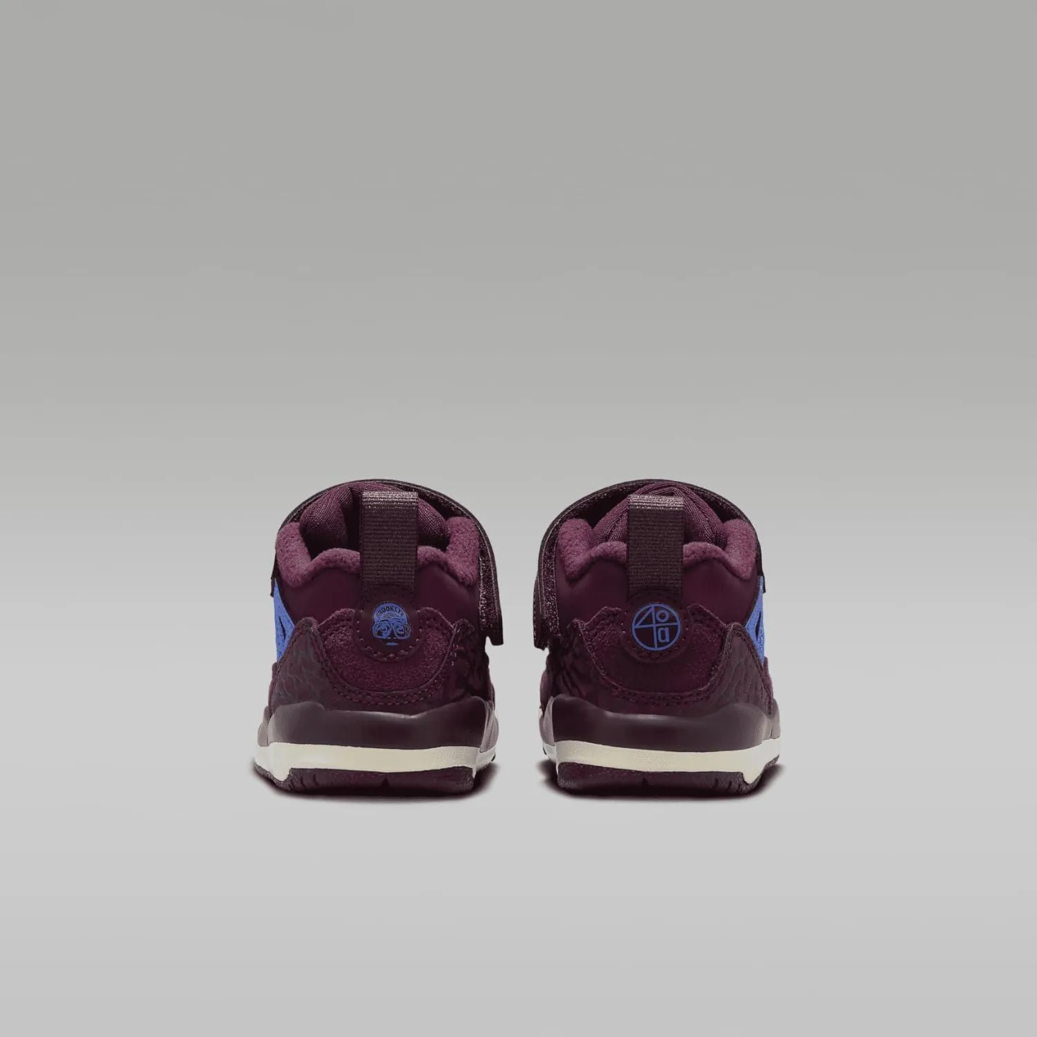 Jordan Spizike Low Baby/Toddler Shoes (FQ3952-641, Bordeaux/Sail/Hyper Royal)
