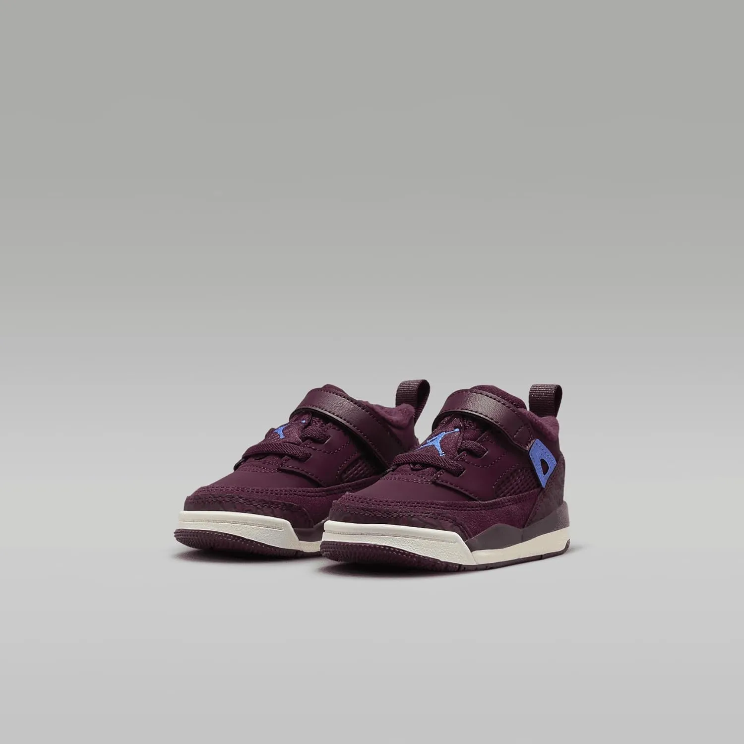 Jordan Spizike Low Baby/Toddler Shoes (FQ3952-641, Bordeaux/Sail/Hyper Royal)