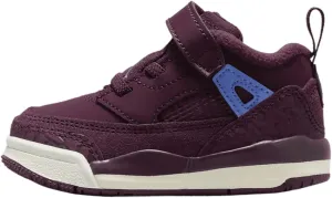 Jordan Spizike Low Baby/Toddler Shoes (FQ3952-641, Bordeaux/Sail/Hyper Royal)