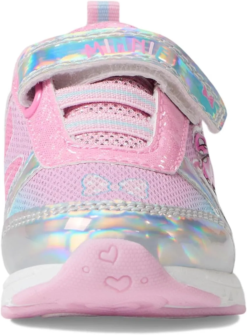 Josmo Baby-Girl's Minnie Mouse Hologram Sneakers (Toddler/Little Kid)