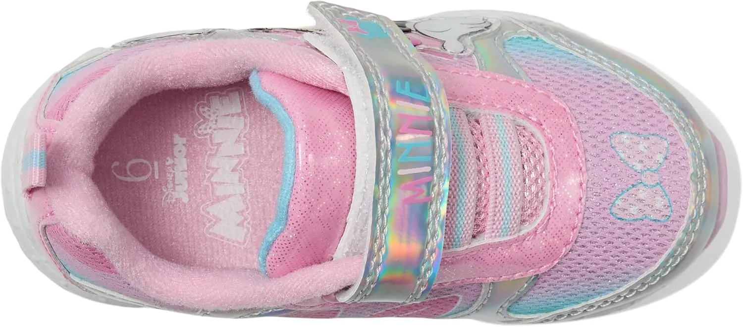 Josmo Baby-Girl's Minnie Mouse Hologram Sneakers (Toddler/Little Kid)