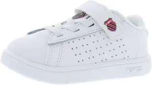 K-Swiss Court Casper VLC Baby Boys Shoes Size 6, Color: White