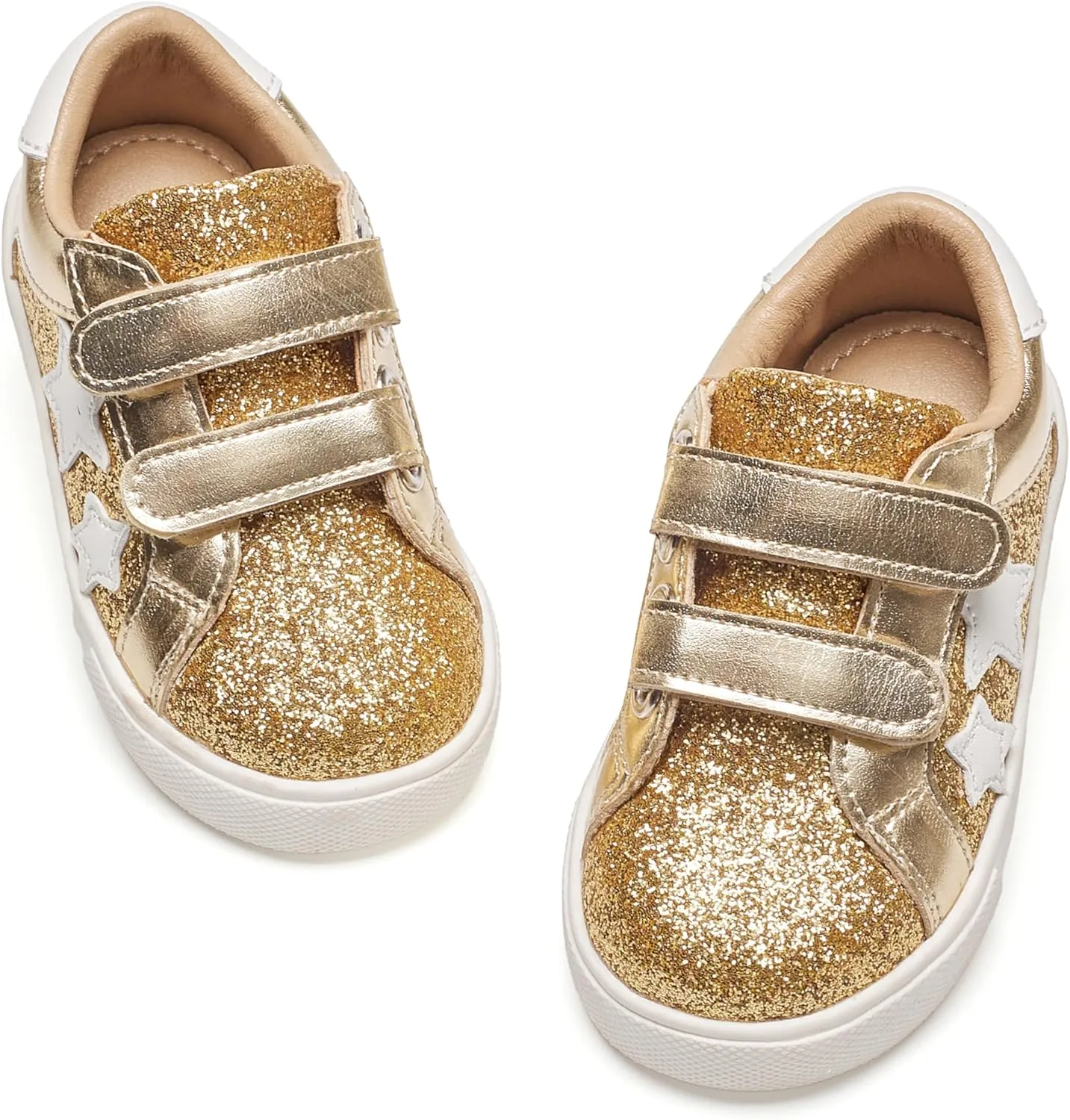 Kiderence Toddler Girls Sneakers Little Girls Running Sports Shoes(Toddler/Little Kids)