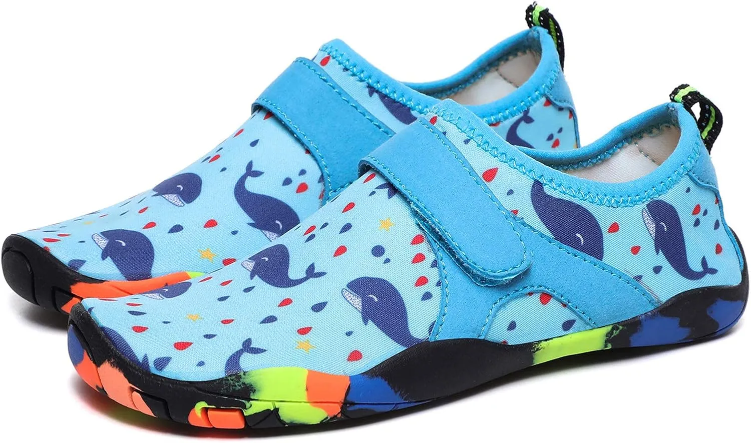 Kids Baby Swimming Shoes Soft Soles Boys Girls Diving Summer Jellies Shoes Barefoot Socks for Sport Beach Pool Swim