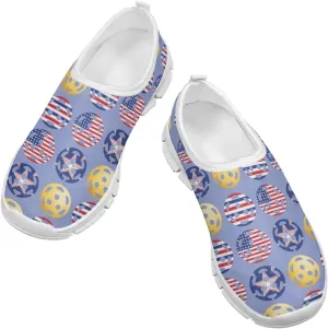 Kids Boys Girls Wide Barefoot Shoes Lightweight Slip-On Baby First Walker Sneakers Soft Anti-Slip Shoe for Party Size 11-15 White Sole