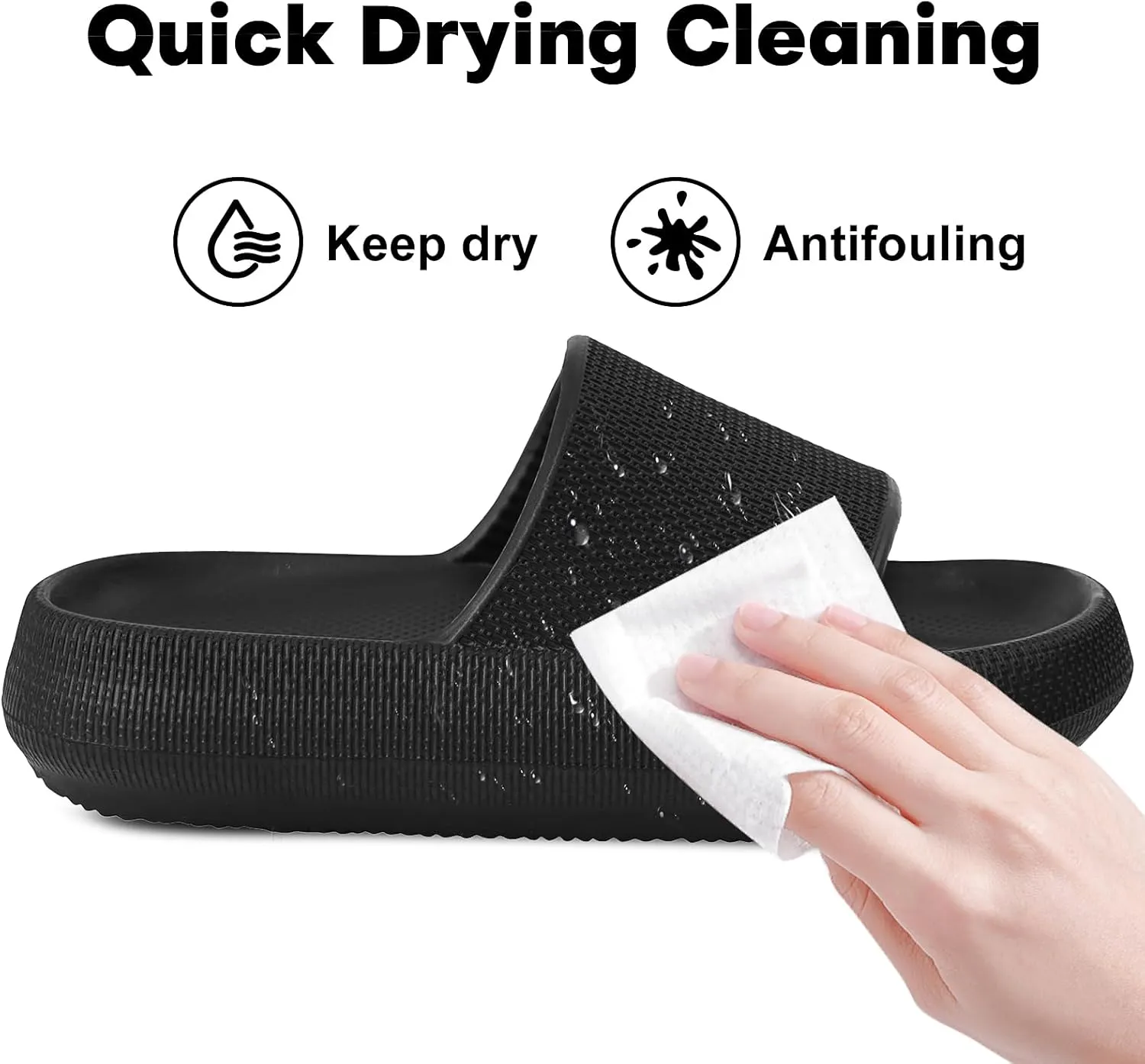 Kids Cloud Slides Boys Girls Flip Flops Slip On Beach Sandals Youth Pool Shower Shoes EVA Summer Slippers11 Little Kids - 6 Big Kids