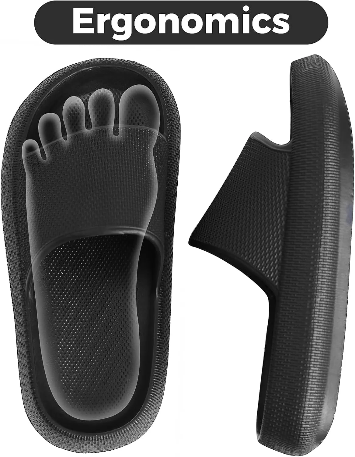 Kids Cloud Slides Boys Girls Flip Flops Slip On Beach Sandals Youth Pool Shower Shoes EVA Summer Slippers11 Little Kids - 6 Big Kids