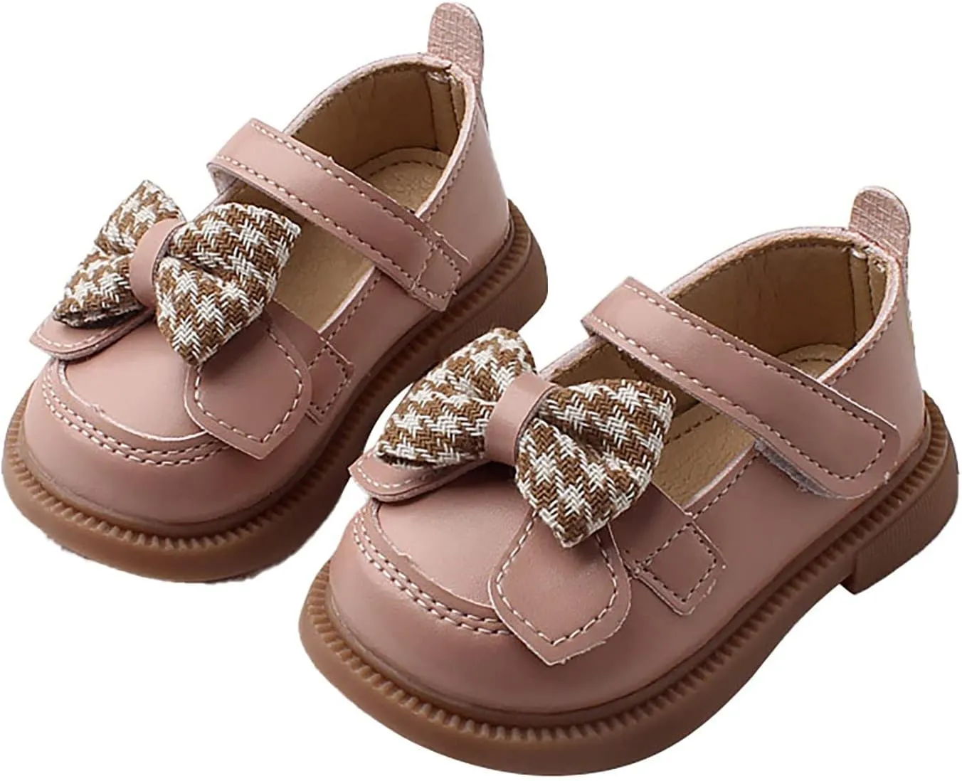 Kids Girls Dress Shoes Bow Tie Soft Bottom Princess Shoes Summer Outdoor Soft Rubber Sole Flat preemie baby boy clothes