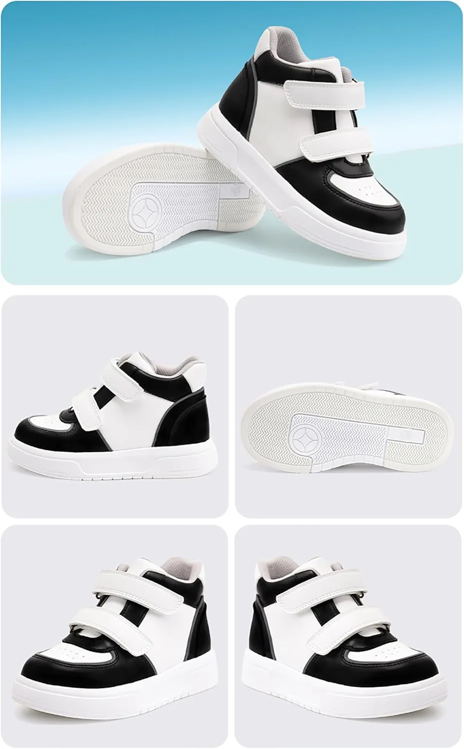 Kids Orthopedic Shoes with Ankle and Arch Support,Fashion Thick Sole Corrective Sneakers