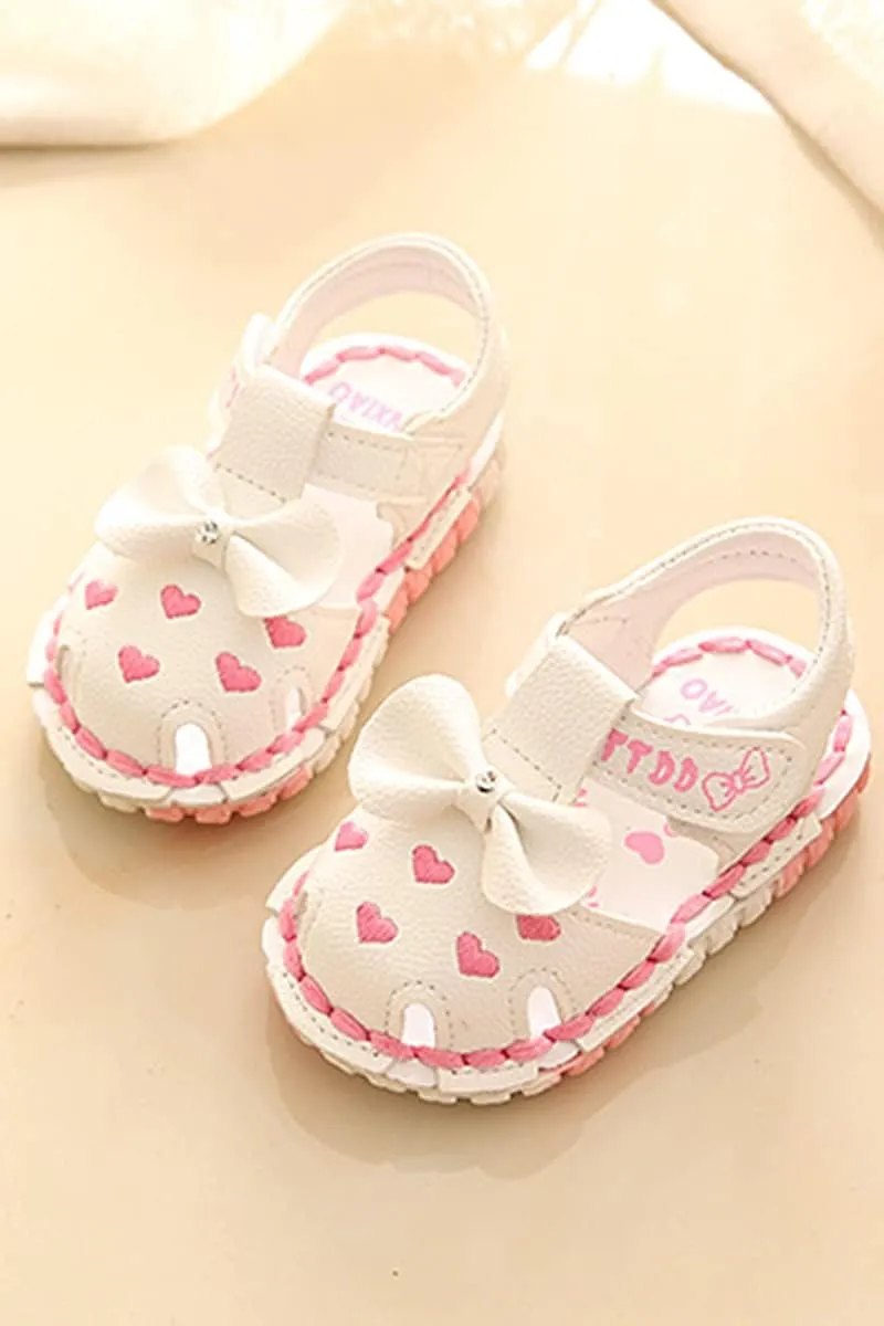 Monvecle Newborn Infant Girl Summer Soft Sole Shoes Cartoon Anti-Slip Casual Toddler First Walker Sandals 0-15M
