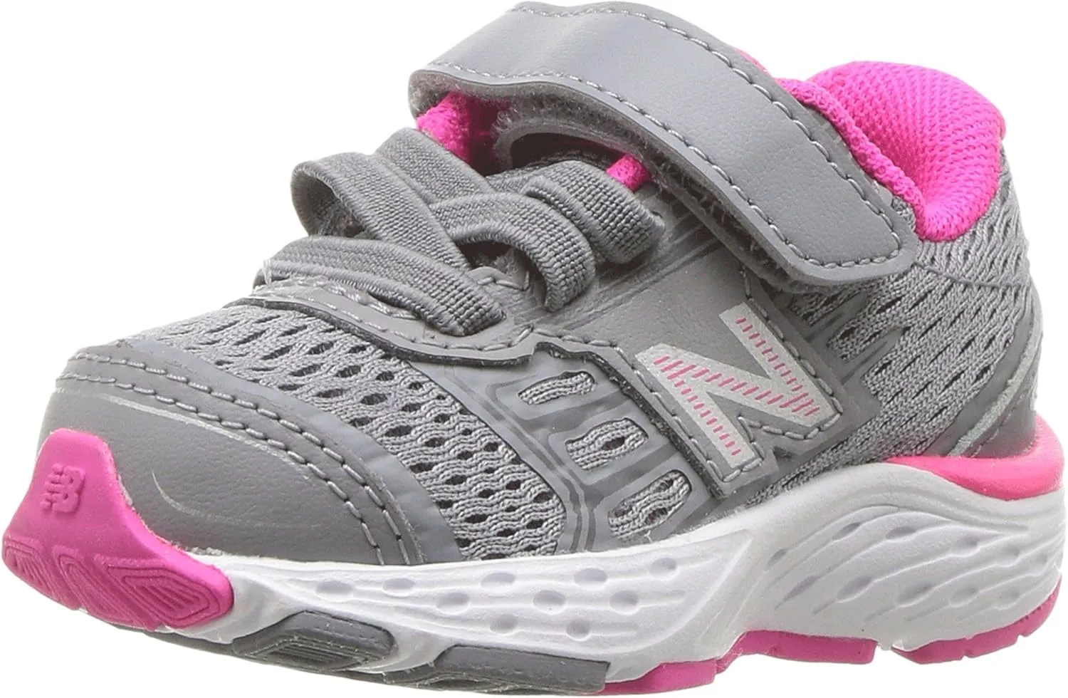 New Balance Kid's 680V5 Hook and Loop Running Shoe