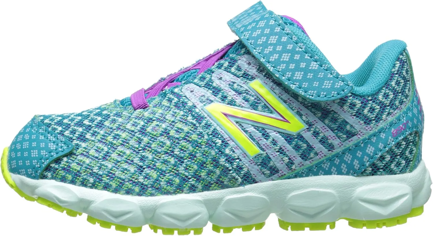 New Balance KV890 Hook-and-Loop Running Shoe (Infant)
