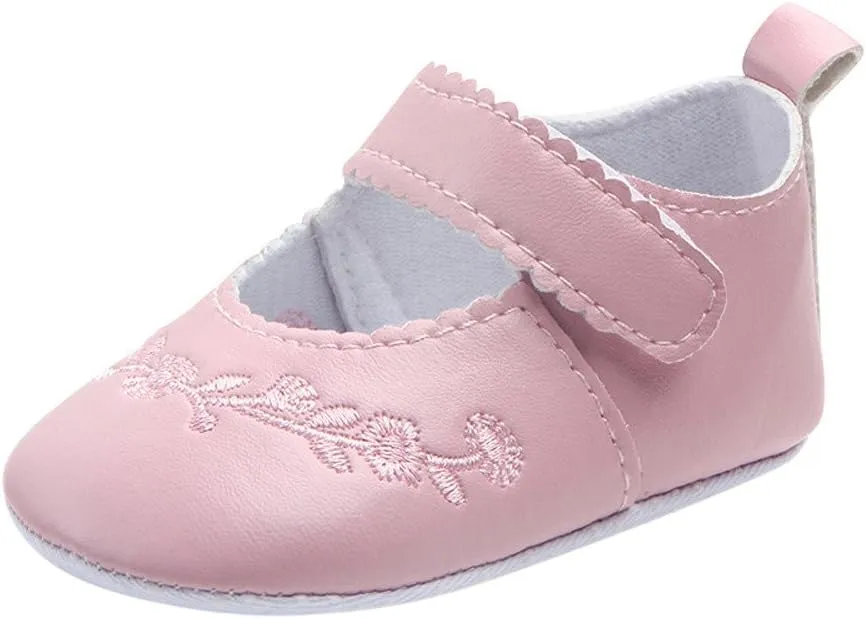 Newborn Baby Sneaker -Slip Sneaker Fashion Baby Single Stitchwork Shoes Baby Girl Non-Slip Shoes