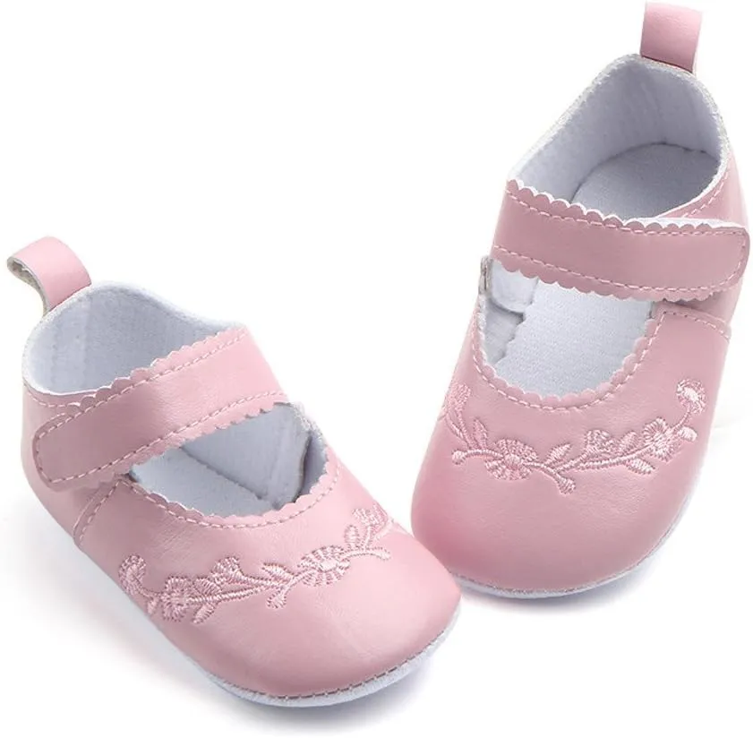 Newborn Baby Sneaker -Slip Sneaker Fashion Baby Single Stitchwork Shoes Baby Girl Non-Slip Shoes