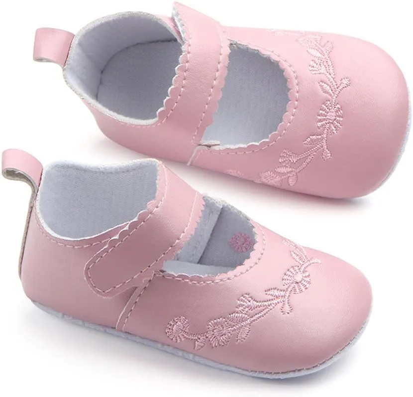 Newborn Baby Sneaker -Slip Sneaker Fashion Baby Single Stitchwork Shoes Baby Girl Non-Slip Shoes