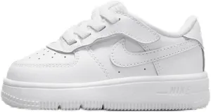Nike Force 1 Low EasyOn Baby/Toddler Shoes (FN0236-111, White/White/White) Size 2