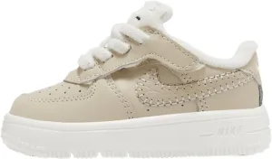 Nike Force 1 Low SE EasyOn Baby/Toddler Shoes (FZ1009-100, Sanddrift/Sail/Dark Raisin/Pale Ivory)