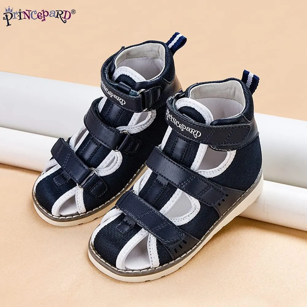 Orthopedic Shoes for Kids and Toddlers, Summer Children's Corrective Sandals Help Stop Boys and Girls Tip Toe Walking,Arch Support and Non-Slip Sole