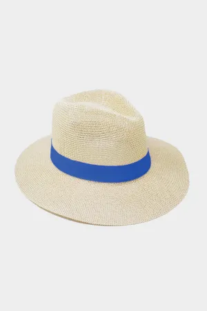 Panama Hat | Cobalt Blue