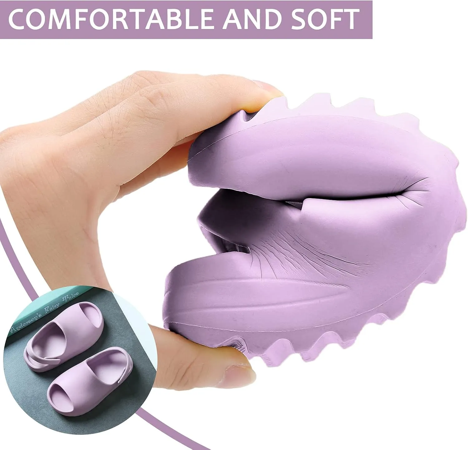 Panegy Baby Slippers Sandals Shower Quick Drying Cloud Slippers Platform Shoes