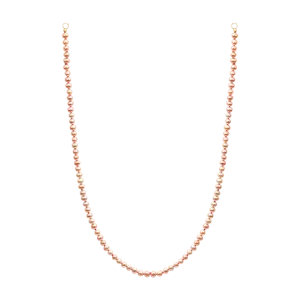 Petite Pink Round Seed Pearl Strand with Pink Silk - Made to Order
