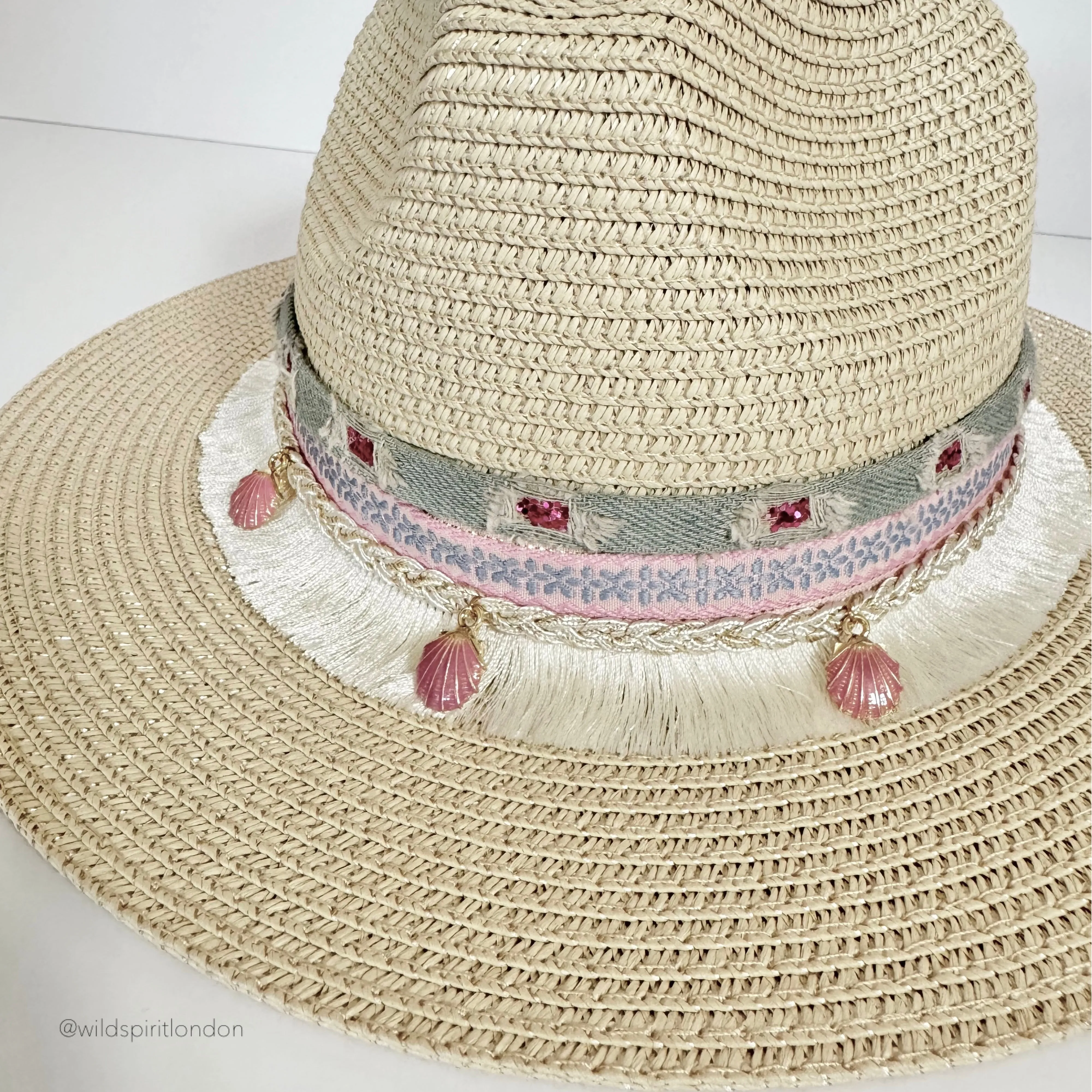Pink Shell Hat