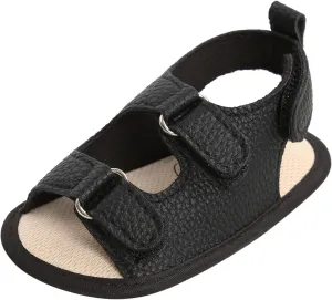 Prewalker Walking Soft Girls Sandals Sole Flat Boys Non-Slip Shoes Baby Rubber Baby Shoes Kids Slide Sandals