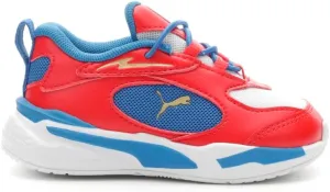 Puma - Infants Rs-Fast RWB Ac Shoes, Size: 7 M US Toddler, Color: Puma White/High Risk Red/Strong Blue