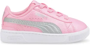 Puma - Infants Vikky V3 Glitz Ac Shoes, Size: 6 M US Toddler, Color: Prism Pink/Puma Silver/Puma White