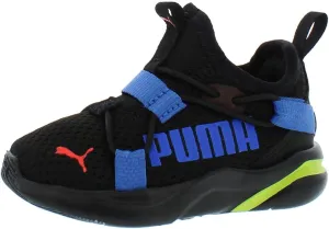 PUMA Rift Slip On Baby Boys Shoes Size 6, Color: Black/Blue