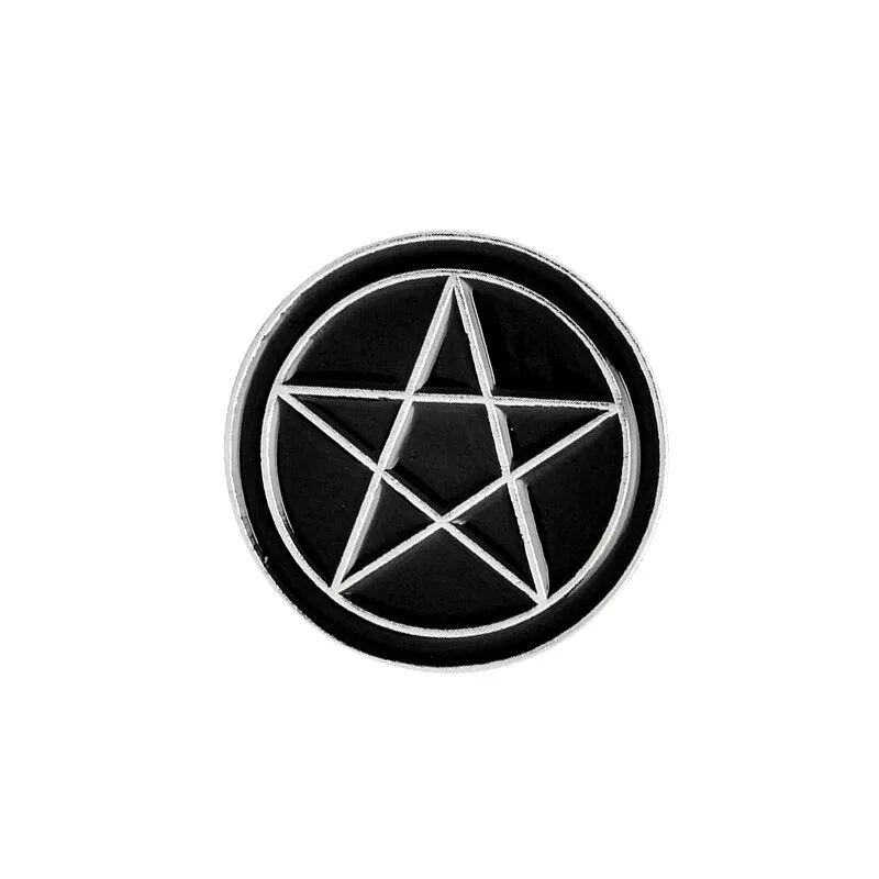 Punk Trendy WITCH kitty enamel pins