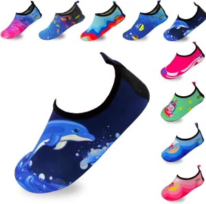 Quick-Dry, Non-Slip, Lightweight Swim Shoes for Summer, Beach, Sea & Pool  for Boys, Girls, Babies, Toddlers & Little Kids