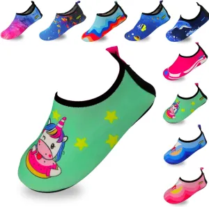 Quick-Dry, Non-Slip, Lightweight Swim Shoes for Summer, Beach, Sea & Pool  for Boys, Girls, Babies, Toddlers & Little Kids