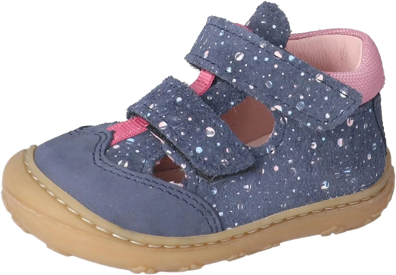 RICOSTA EBI Boys Girls Low Top Trainers Learning to Walk Width Medium Loose