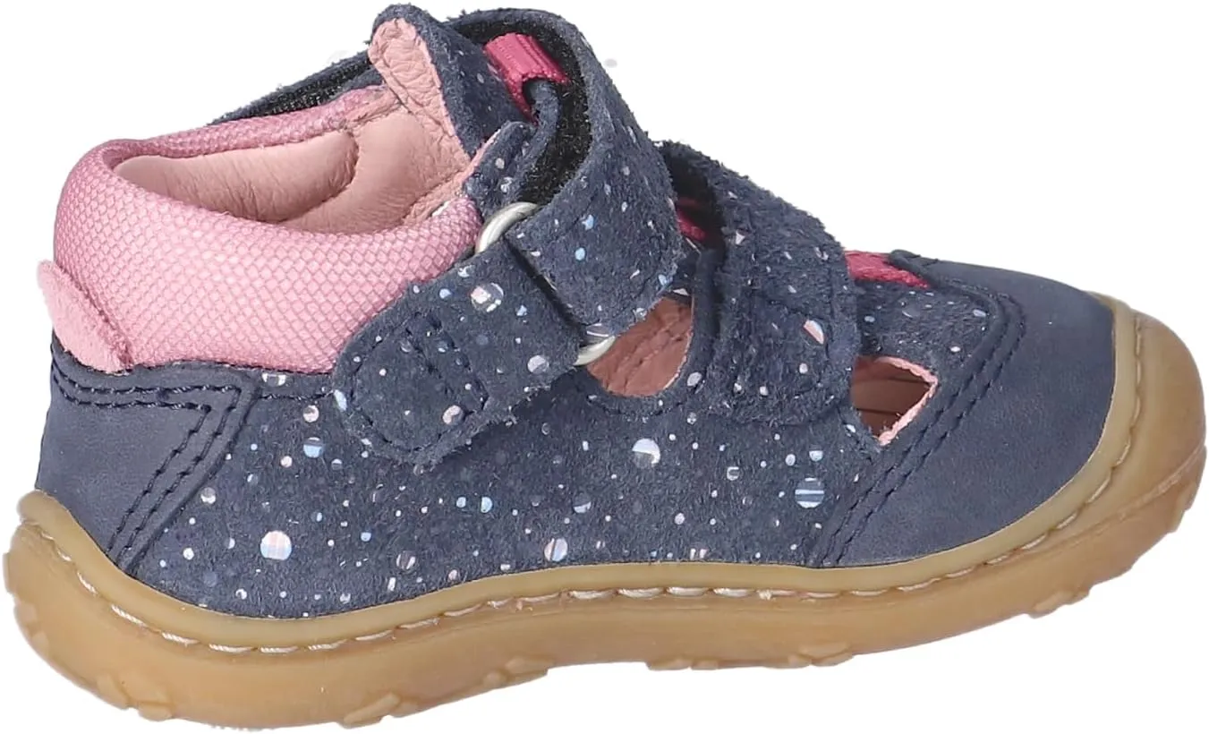RICOSTA EBI Boys Girls Low Top Trainers Learning to Walk Width Medium Loose