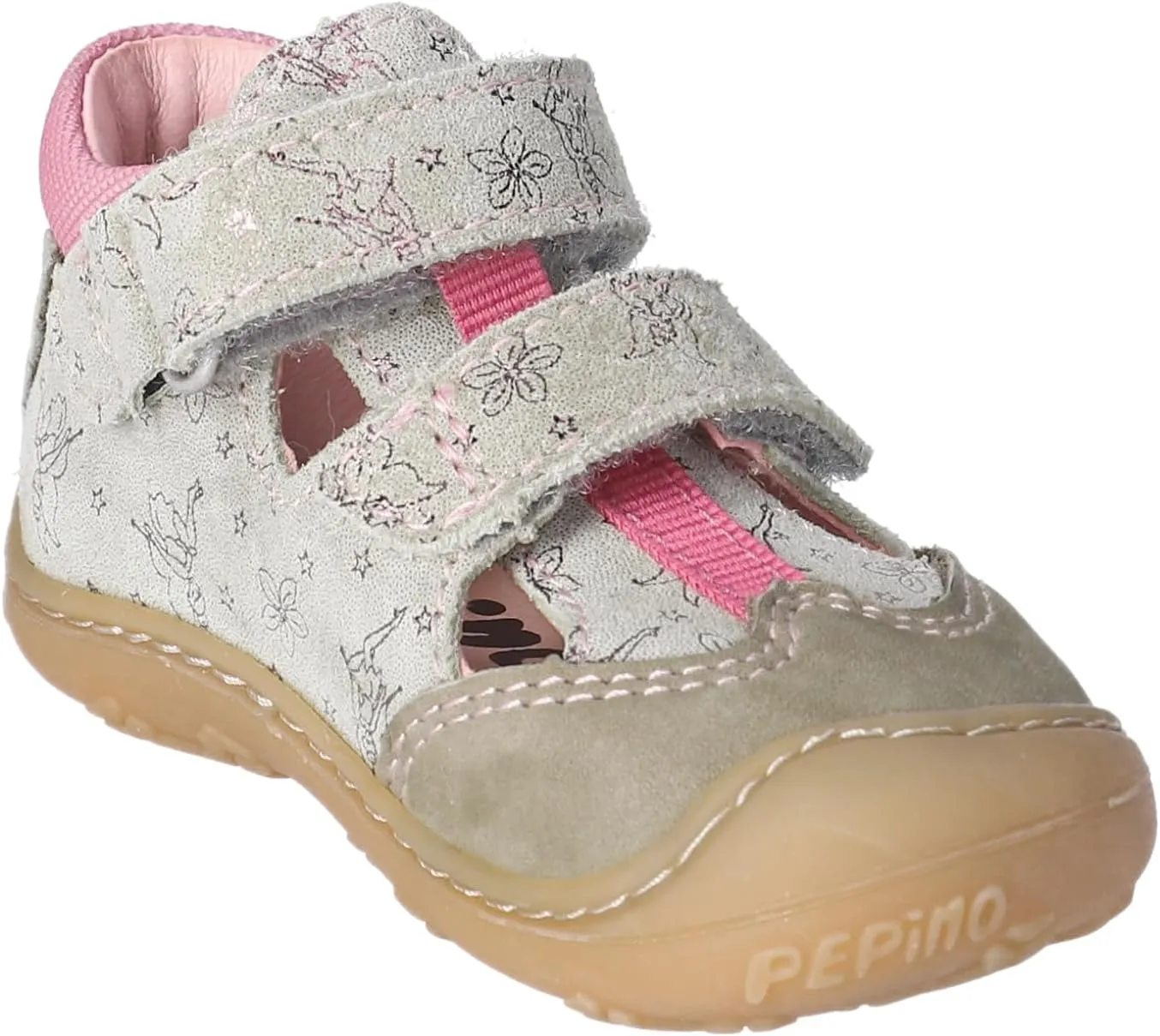 RICOSTA EBI Boys Girls Low Top Trainers Learning to Walk Width Medium Loose
