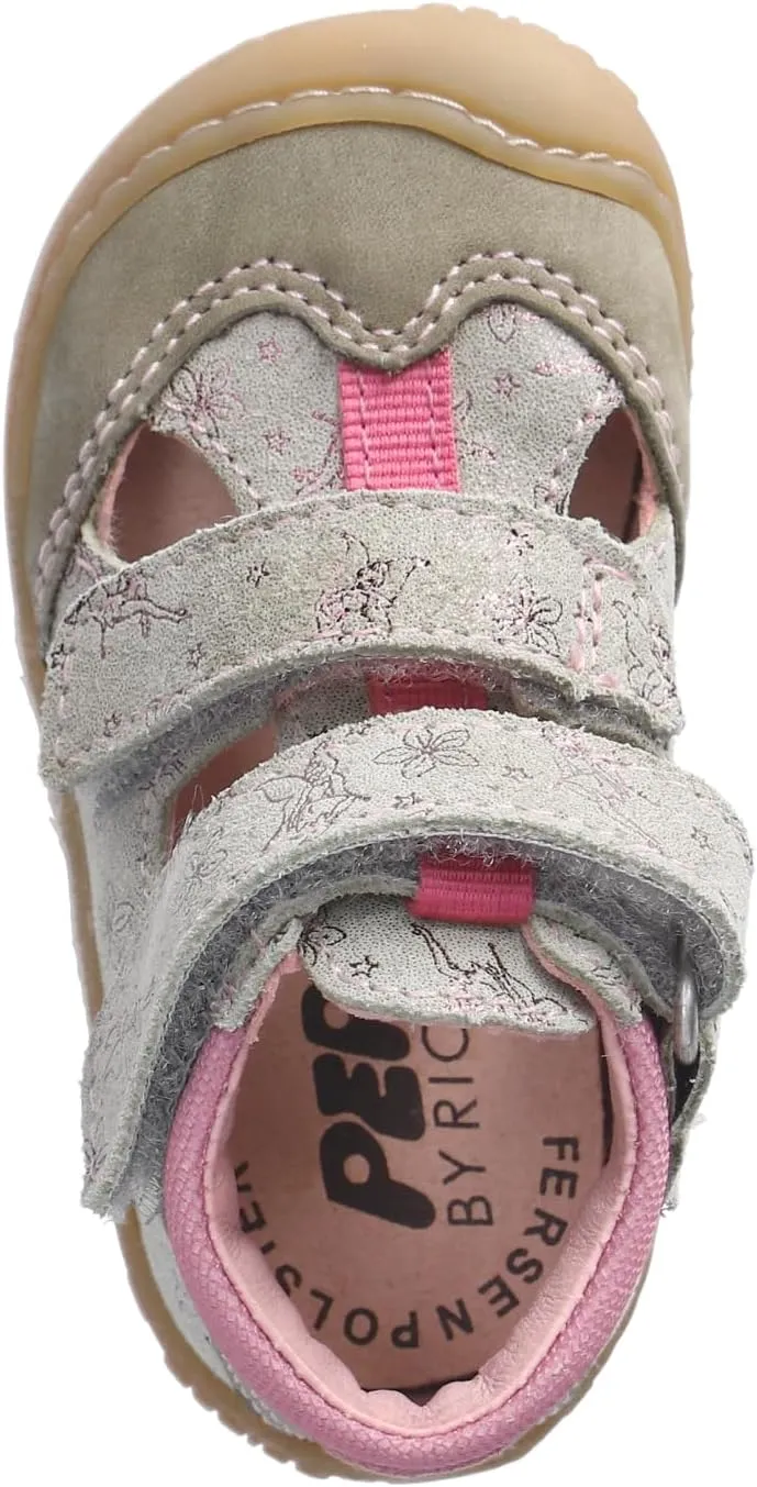 RICOSTA EBI Boys Girls Low Top Trainers Learning to Walk Width Medium Loose
