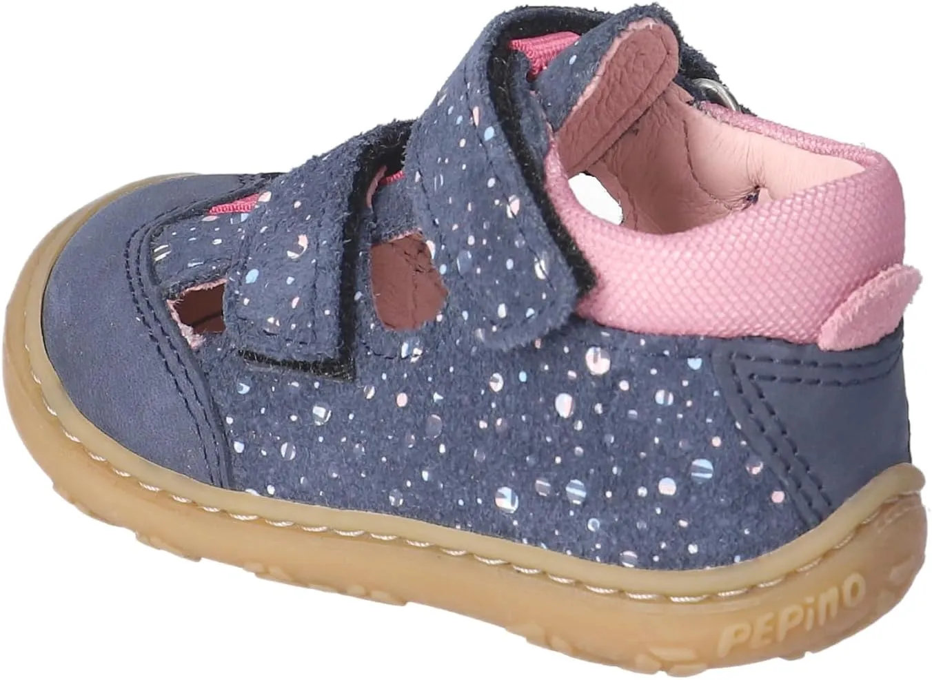 RICOSTA EBI Boys Girls Low Top Trainers Learning to Walk Width Medium Loose