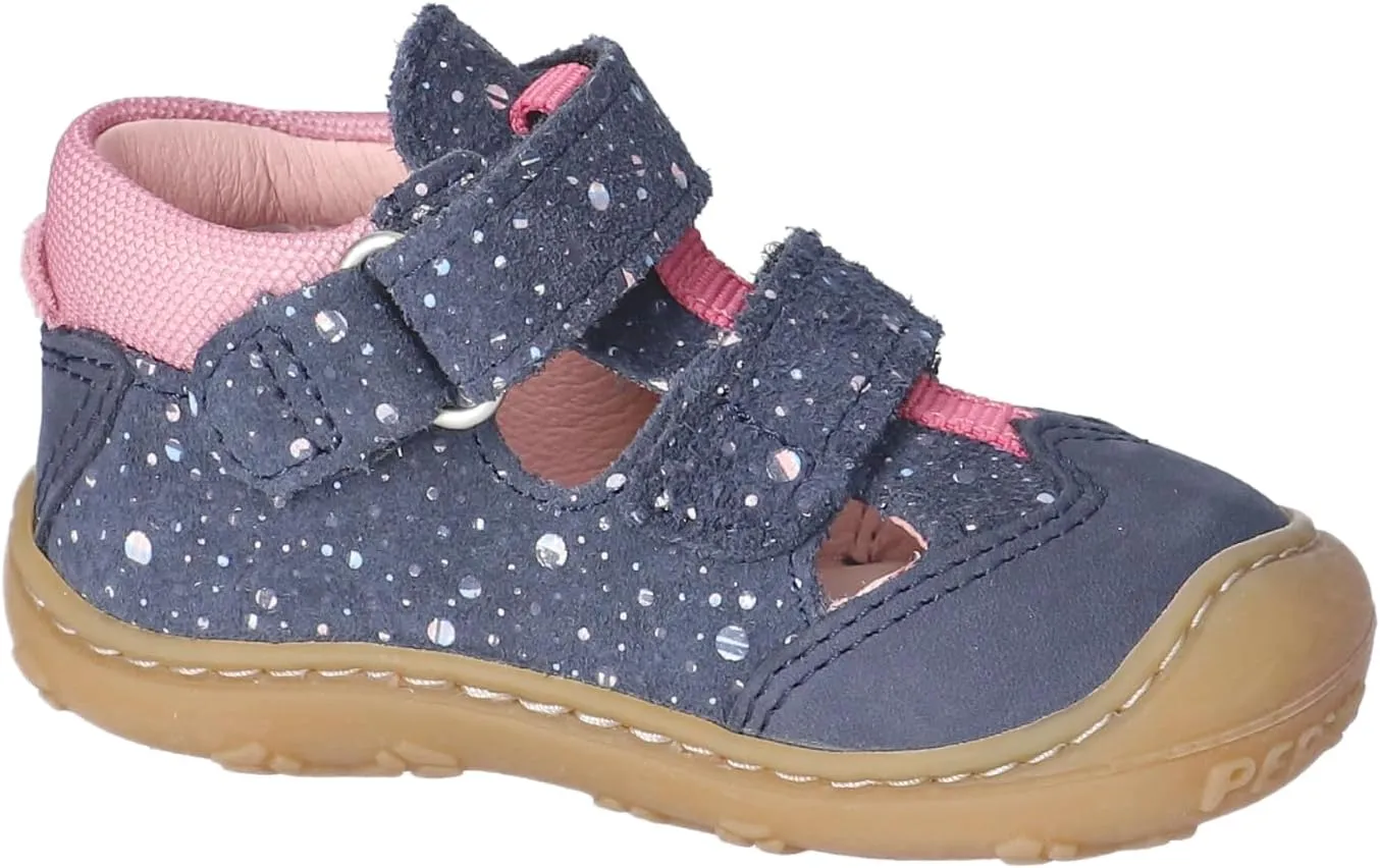 RICOSTA EBI Boys Girls Low Top Trainers Learning to Walk Width Medium Loose