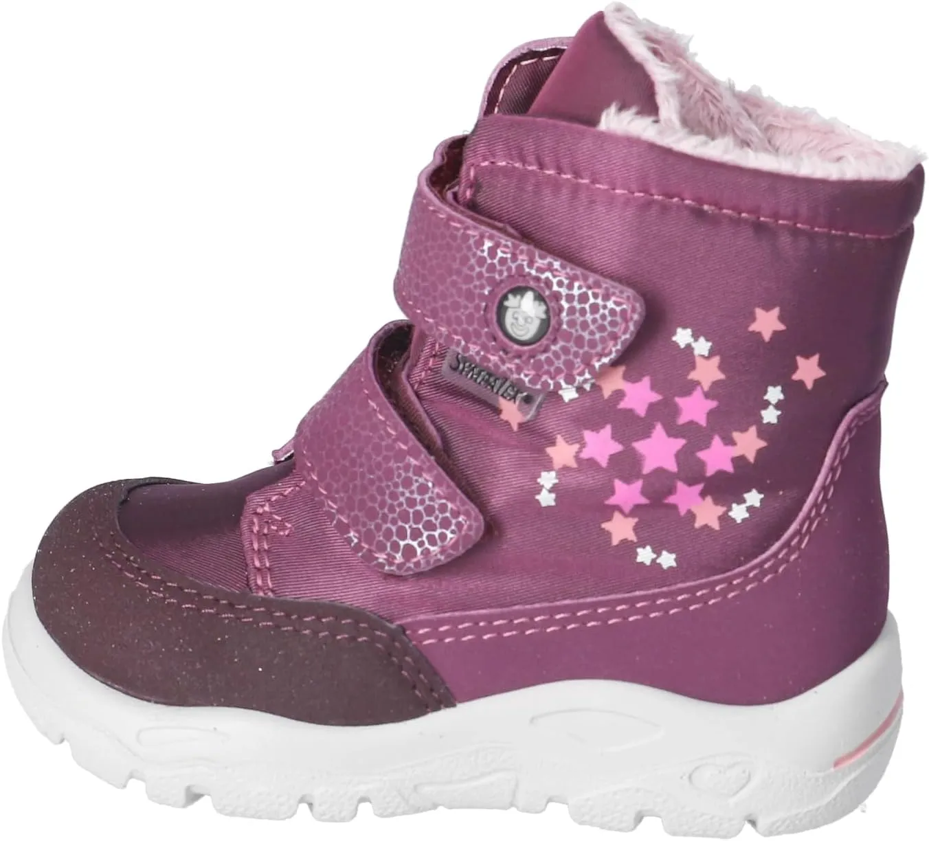RICOSTA Milena Girls' Winter Boots for Girls - Learn to Walk - Wide Loose, Sympatex, Vegan