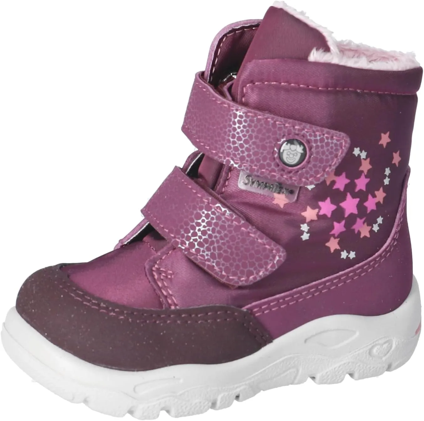 RICOSTA Milena Girls' Winter Boots for Girls - Learn to Walk - Wide Loose, Sympatex, Vegan