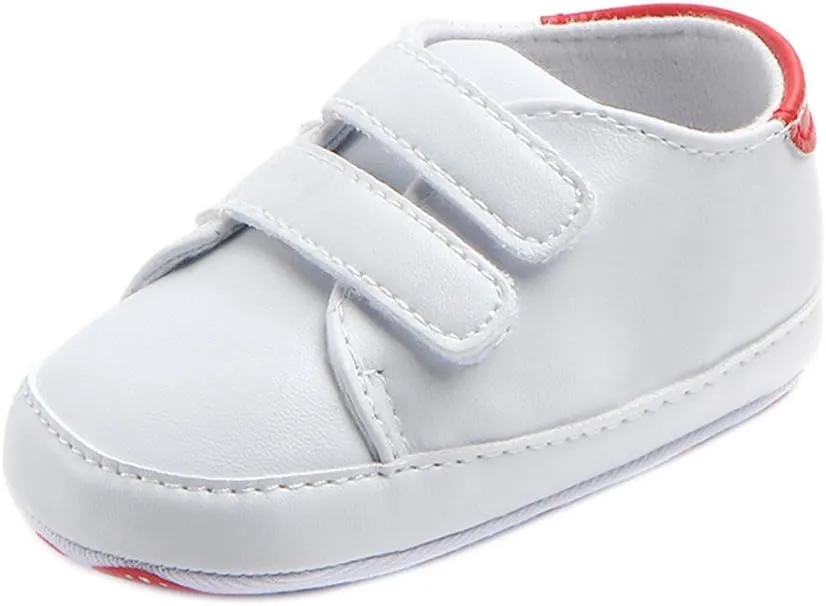 Running Shoes for Crib Shoes Baby Infant Soft Newborn Girl Sole Toddler Boy Sneaker Baby Sneakers (Red-06#WER, 9-12M)