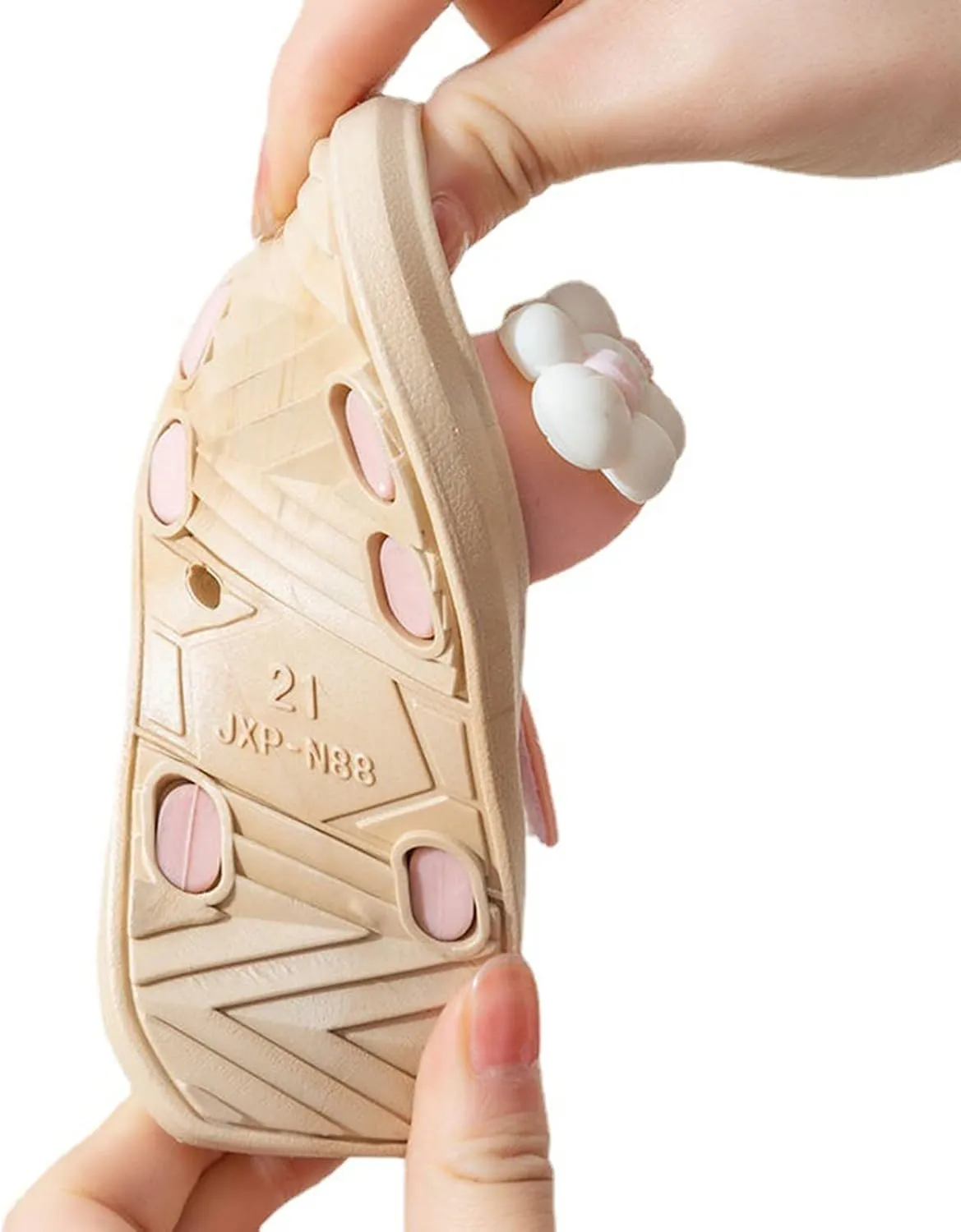 sfdgfhyf Little Girls Casual Shoes Children Sandals Thickened Summer Princess Fashion Soft Sole Children Baby (Pink, 5.5 Infant)