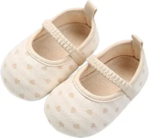 sfdgfhyf Toddler House Foot Warmer Baby Girls Non Slip For Toddler First Walkers Soft Sole Cotton Shoes Wedding Party