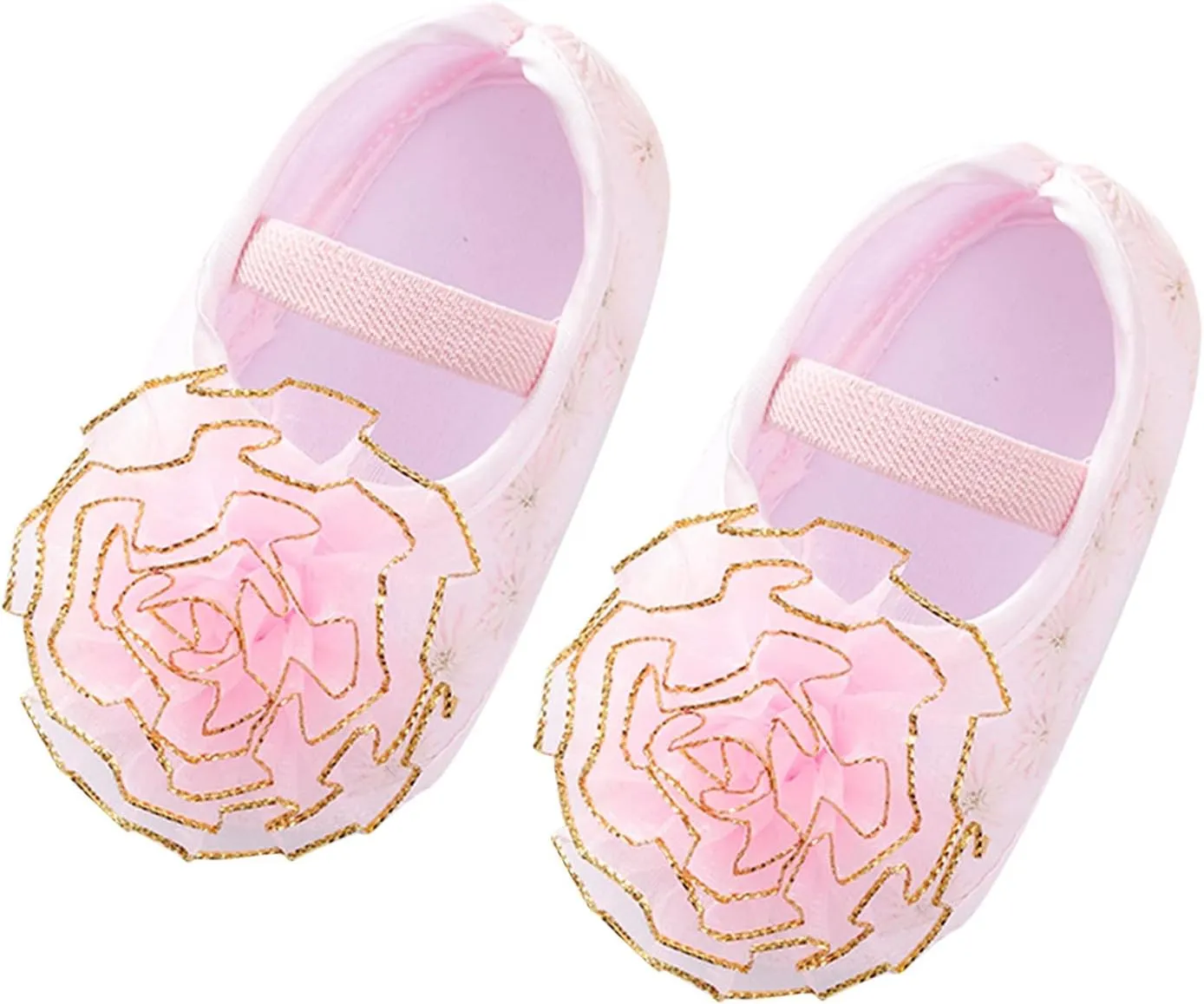 Shoes Shoes Little Child Sole Princess Toddler Flowers Shoes Soft Cute Baby Sneakers Girls Baptism Shoes