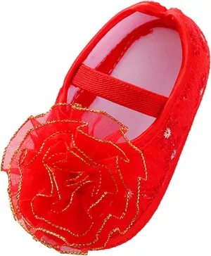 Shoes Shoes Little Child Sole Princess Toddler Flowers Shoes Soft Cute Baby Sneakers Girls Baptism Shoes